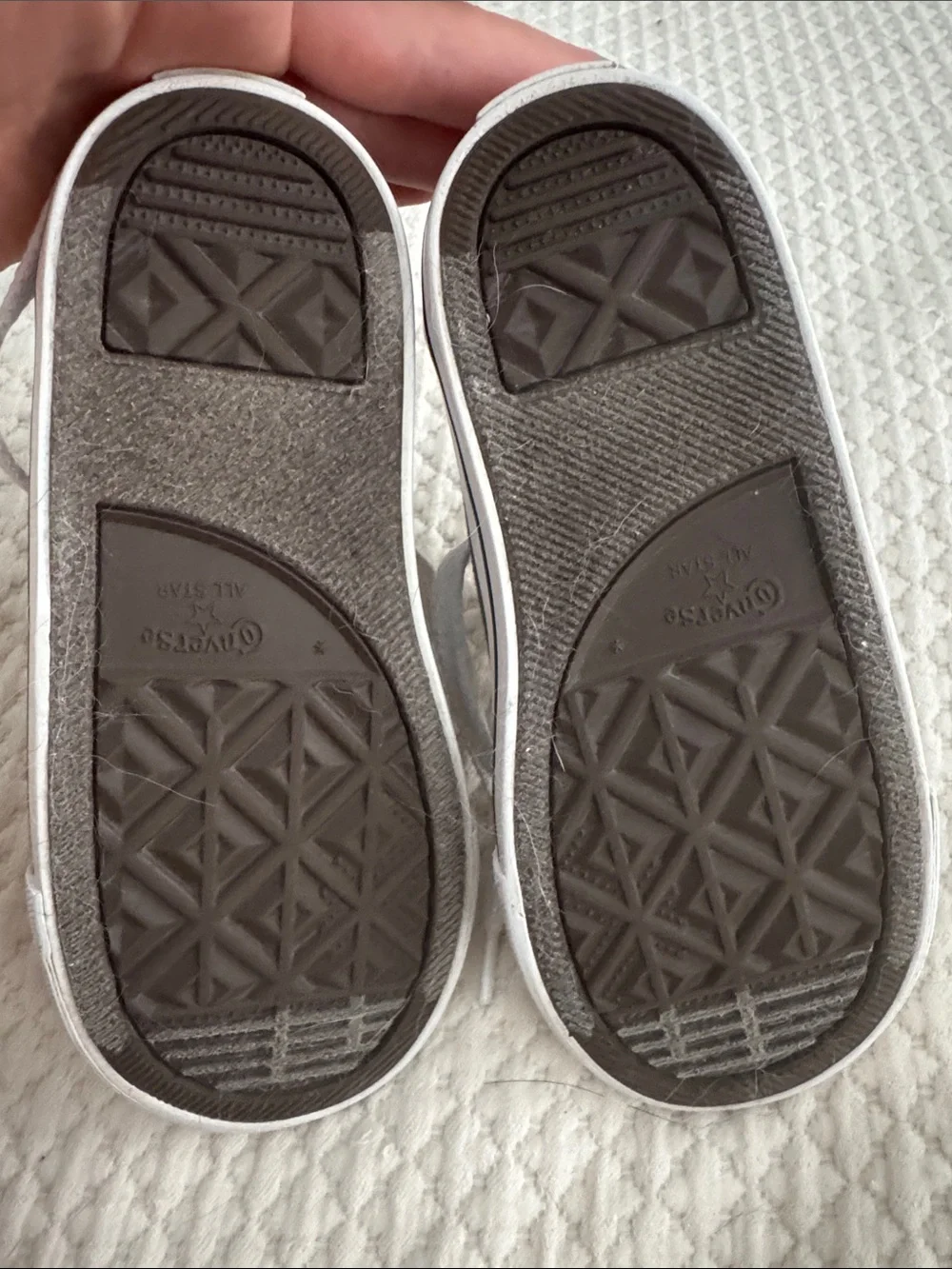 Converse Kids Brown and White Low Top Sneakers